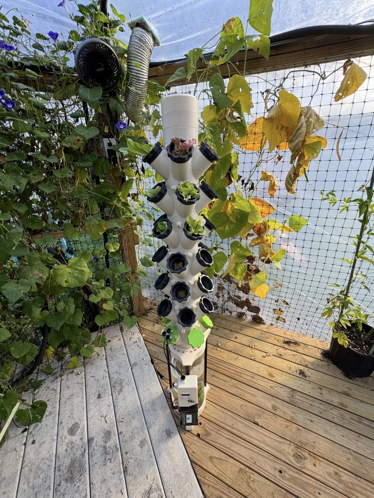 Tull Tower in Operation